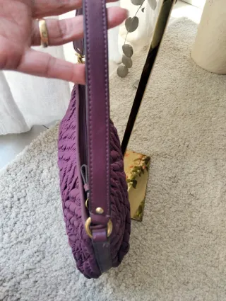 Coach 70th Anniversary Plum Madison Quilted