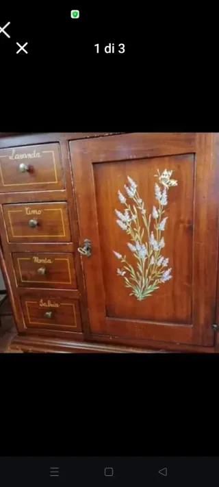 Credenza Arte Povera in Legno