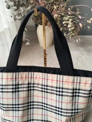 Bolso Tote Burberrys Nova Check Vintage