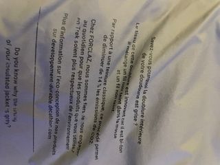 Chaqueta plumifero Forclaz