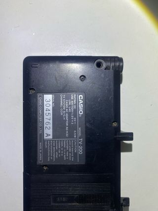 Casio TV-200 TV Portátil Vintage