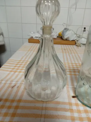 Botellas de colección de vidrio