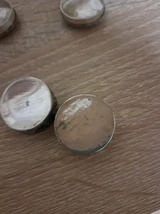 2 Pastilleros Plata 925