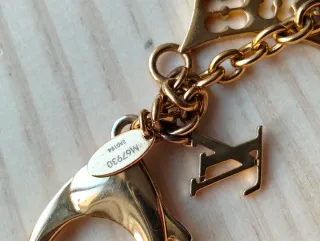 Louis Vuitton Charm Flor Ivy Dorado