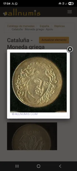 Monedas Antiguas de Pesetas