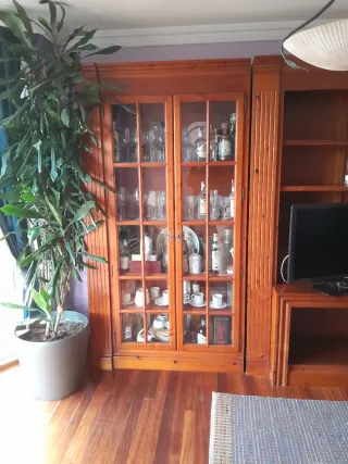 Mueble de salón de madera