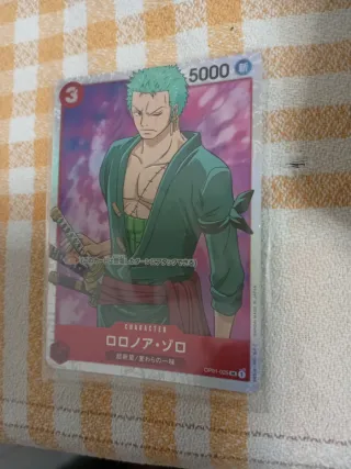 Tarjeta One Piece Roronoa Zoro OP01-025
