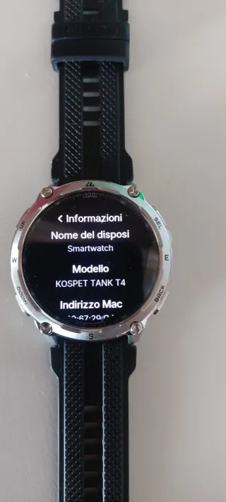 Kospet Tank T4 Smartwatch Usato