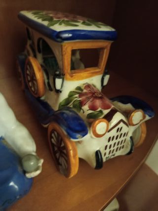 Figura Coche Antiguo Decorativo