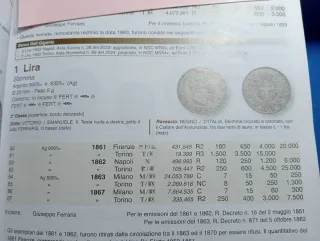 Moneta Regno d'Italia Argento lotto 2