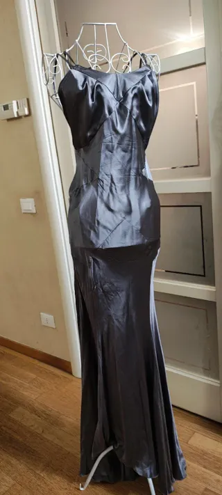 Abito Versace Argento