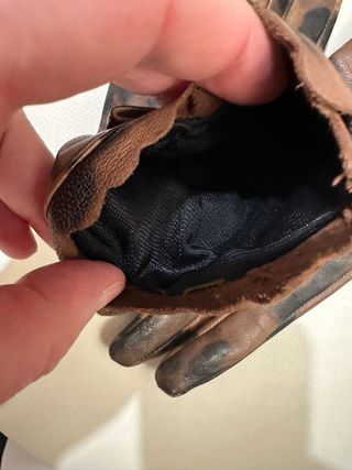 Guantes de piel mujer