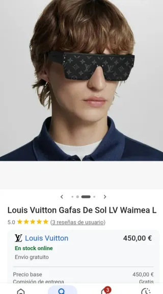 Gafas Louis Vuitton LV Waimea L