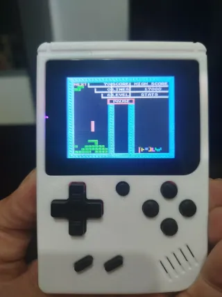 Consola Retro Portátil Blanca