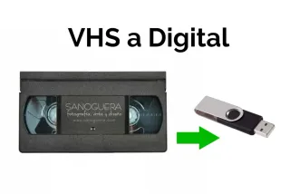 Paso tus cintas VHS a DVD