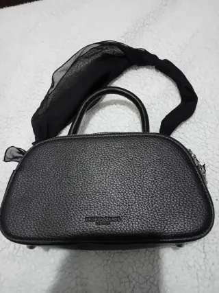 Borsa Mano Pelle Nera Faschion & Bags
