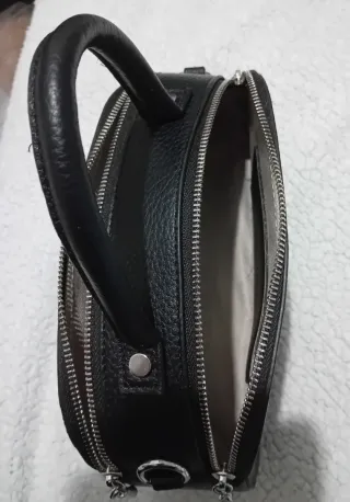 Borsa Mano Pelle Nera Faschion & Bags