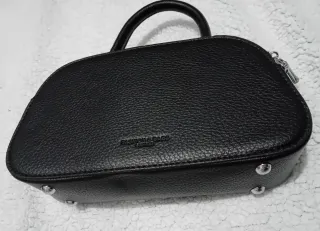 Borsa Mano Pelle Nera Faschion & Bags