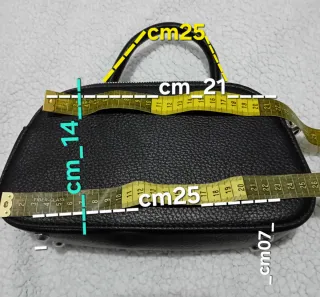 Borsa Mano Pelle Nera Faschion & Bags