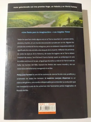 PHILIP JOSÉ FARMER. MUNDO DEL RÍO. CIENCIA FICCIÓN