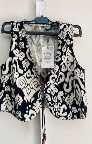 Chaleco estampado