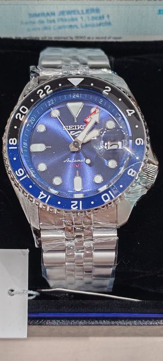 Seiko GMT automático  Batman