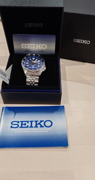 Seiko GMT automático  Batman