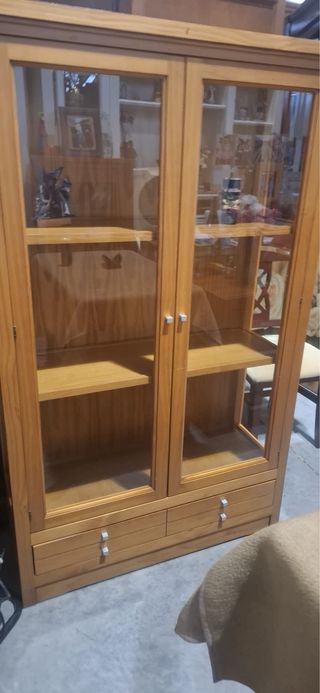 Sofá modular gris y marrón