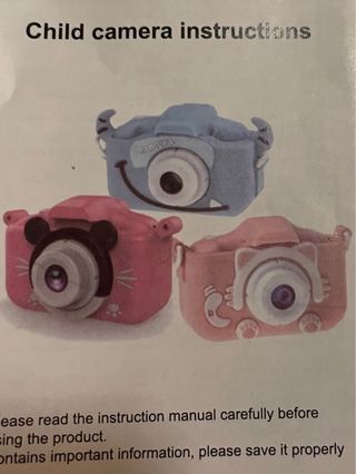 Cámara infantil Amazon rosa