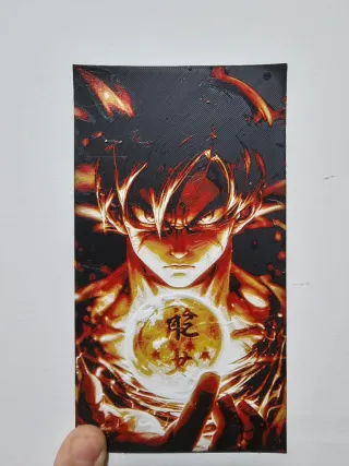 Lámpara Impresión 3D Goku