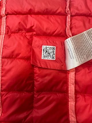 Chaqueta Jott Roja Talla L