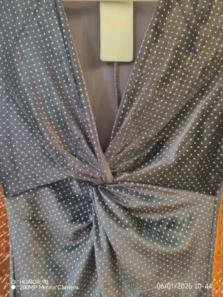 Vestido negro brilli