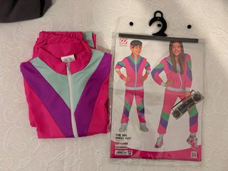 Disfraz Chándal Retro 80s Talla 158 Junior