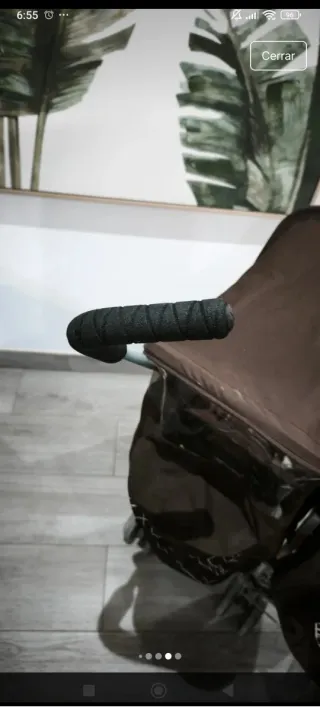 Carro gemelar Maclaren plegable tipo paraguas