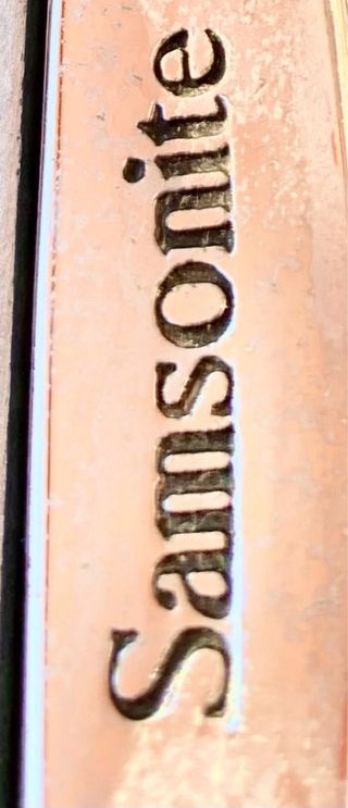 Maletín Vintage Samsonite Negro