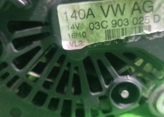 Seat 03c903025d alternador altea style copa 119121