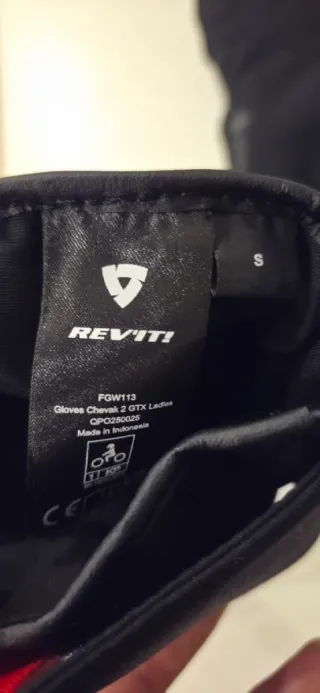 Guantes Moto Invierno REV'IT! Gore-Tex Mujer Talla