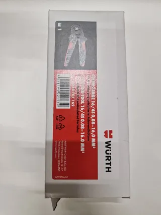 Crimpadora Würth 0,08-16 mm²