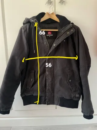 Chaqueta Quiksilver Negra