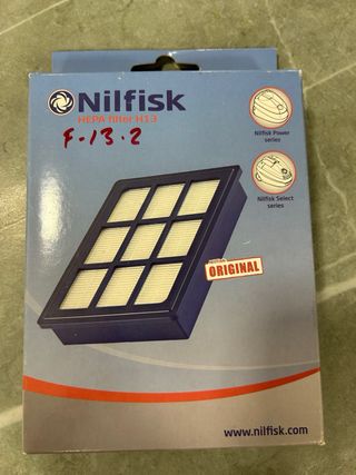 2 bolsas y un filtro Aspirador Nilfisk