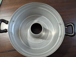 Pentola Fornetto Vintage in Alluminio