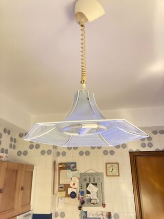 Lampadario cucina in vetro