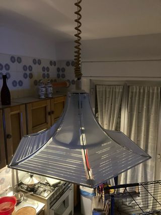 Lampadario cucina in vetro