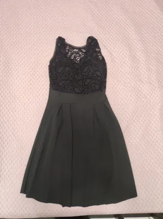 Vestitino nero pizzo