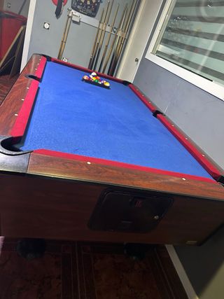 Mesa de billar Sam madera buen estado