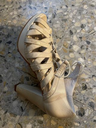 Sandalias de tacón verano mujer