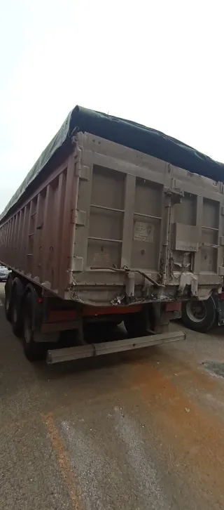 Bañera aluminio semirremolque pesado