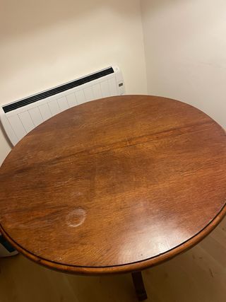 Mesa de comedor vintage extensible