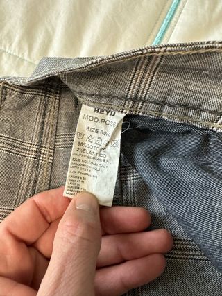 Pantaloni Heyu Principe di Galles Tg 30