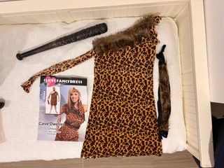 Disfraz Troglodita Unisex Talla XS